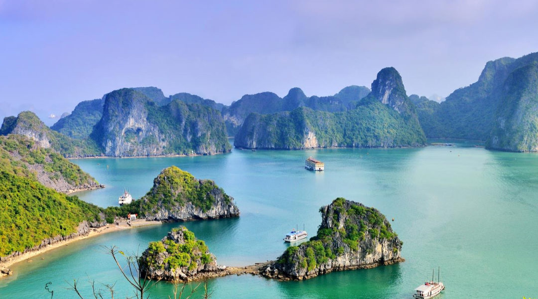 Navigate the enchanting natural landscape of Vietnam